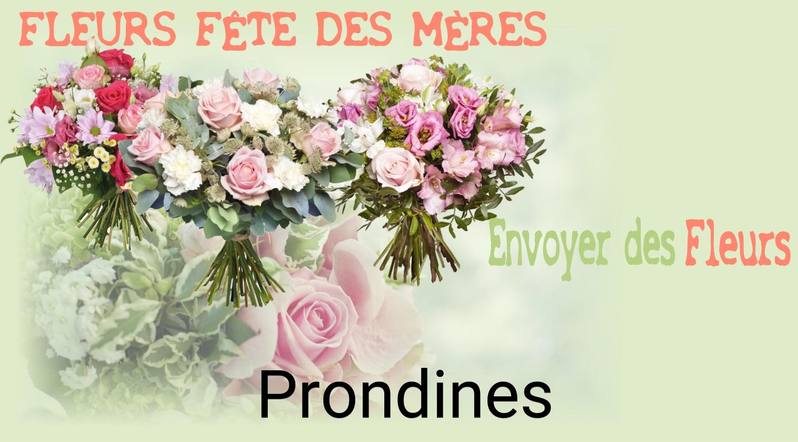 Bouquet de Fête des Mères livré à Prondines